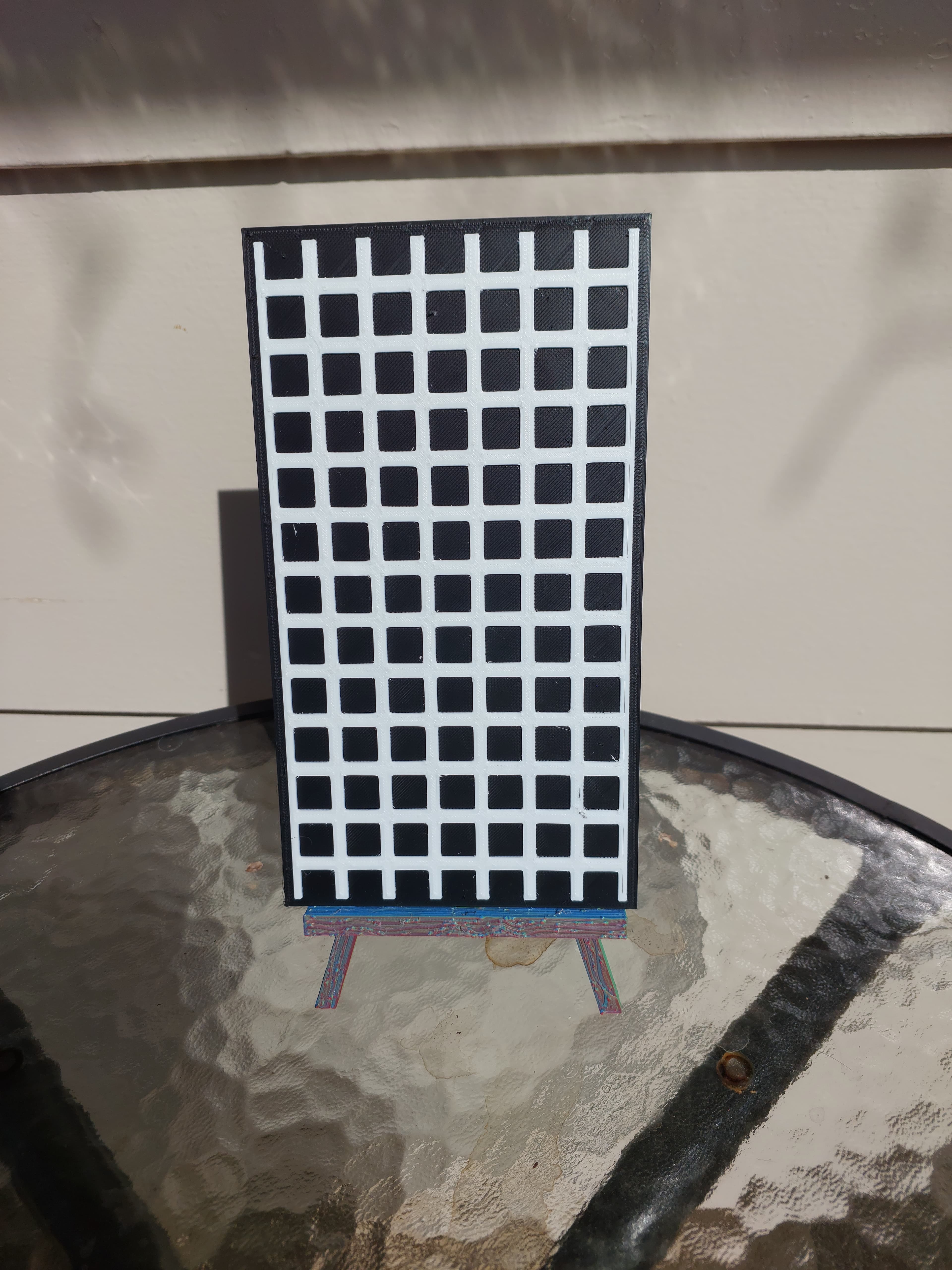 Optical Illusion Spot the Black Dots 3d model