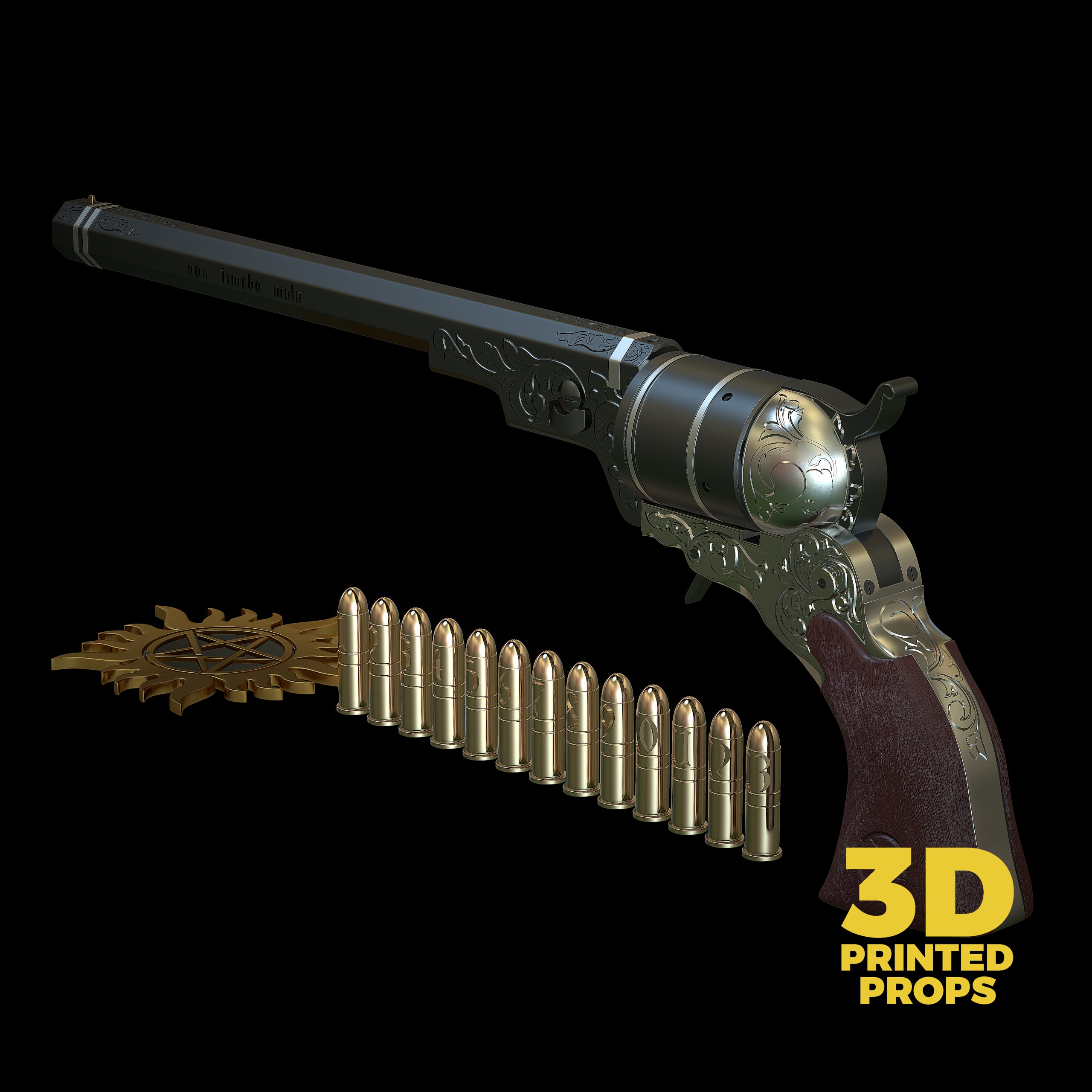 Supernatural_Colt_Bullet_5.stl 3d model