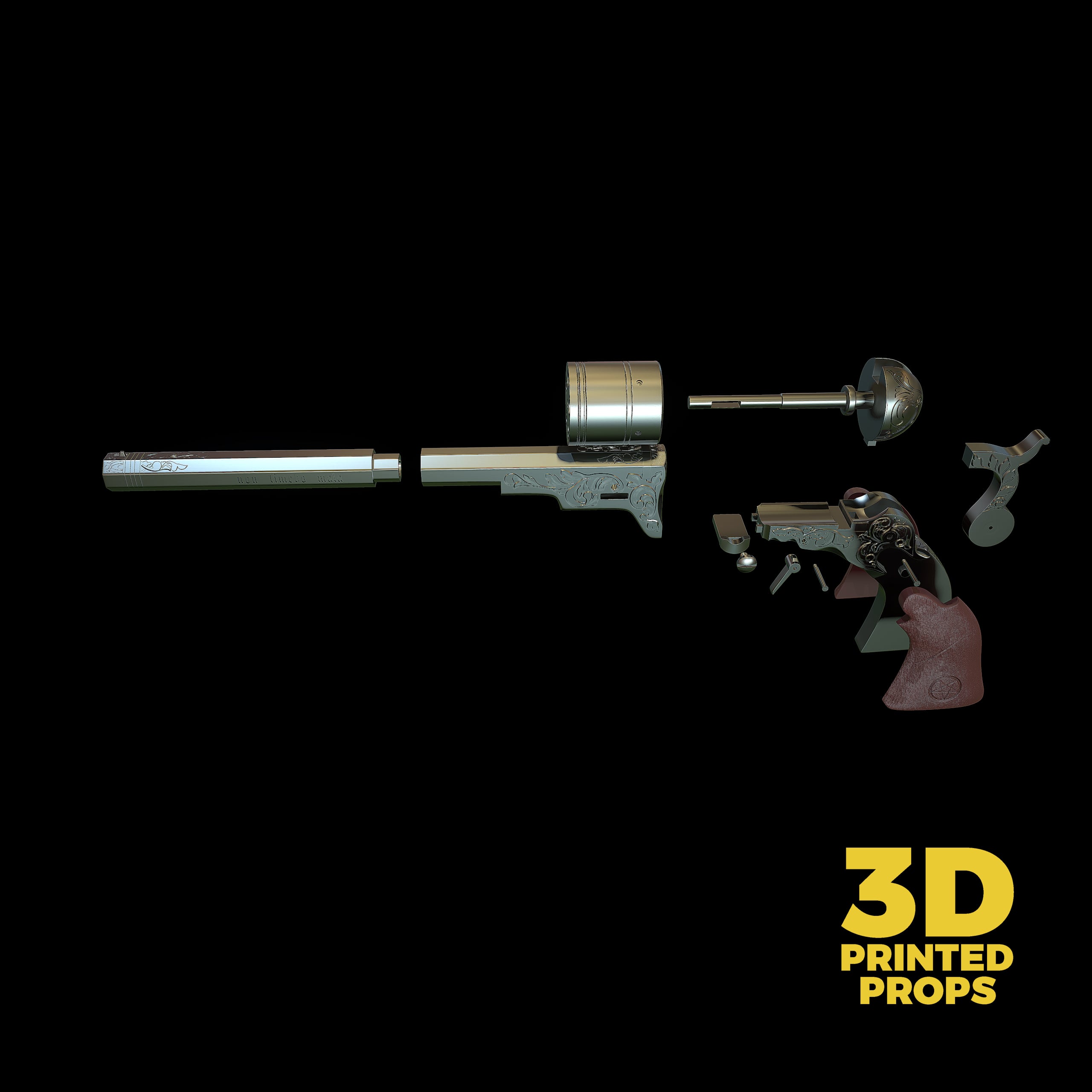 Supernatural_Colt_Bullet_5.stl 3d model