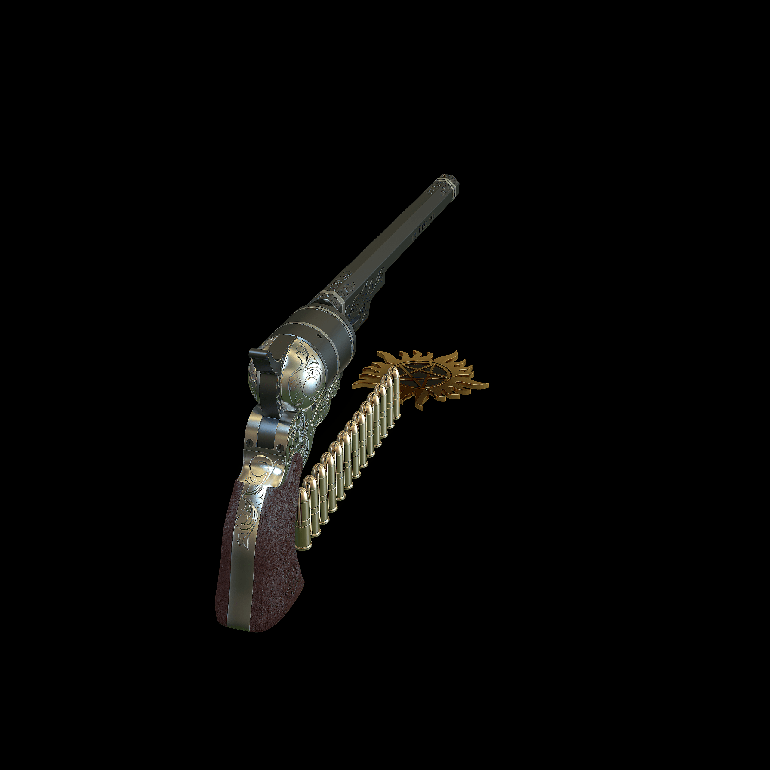 Supernatural_Colt_Bullet_5.stl 3d model