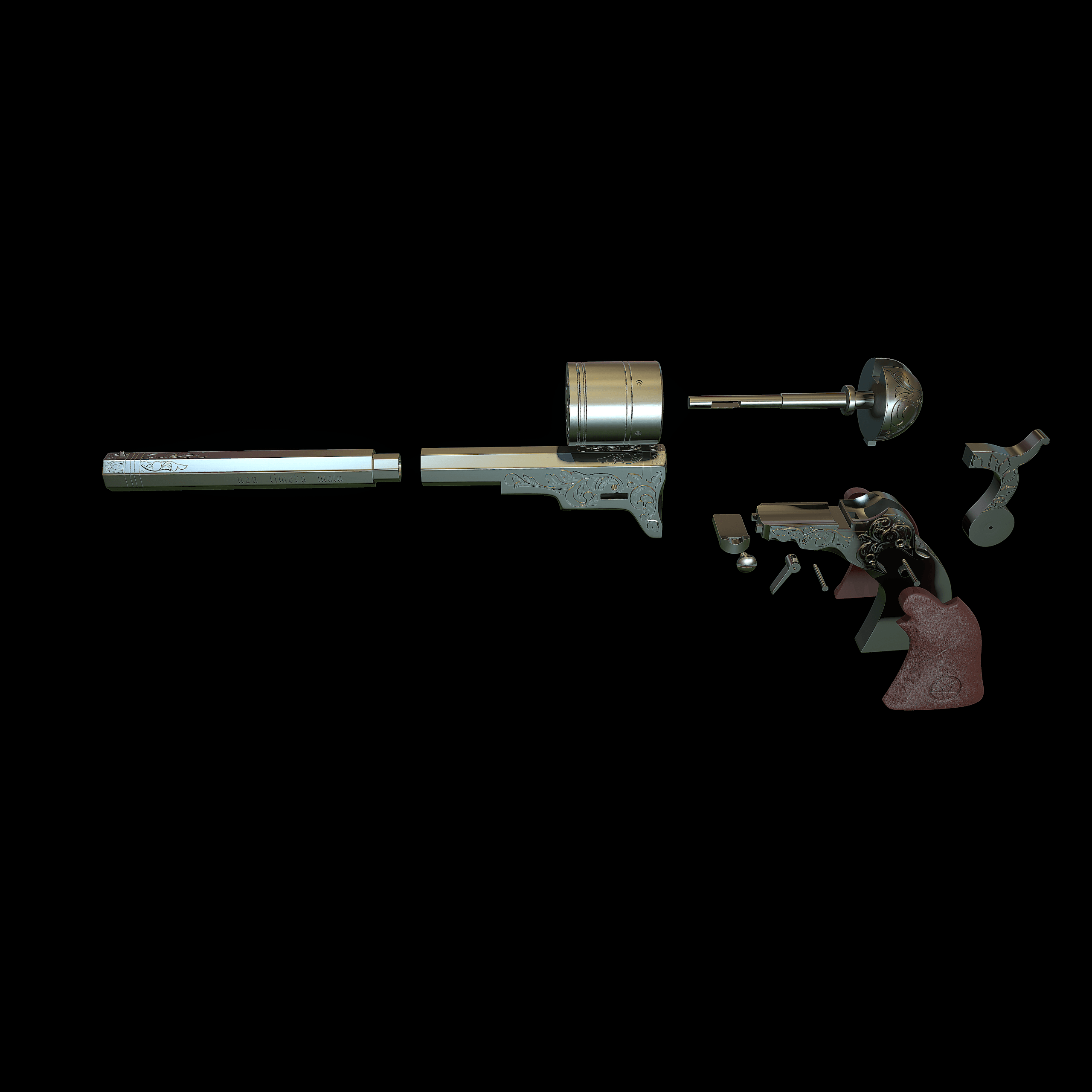 Supernatural_Colt_Bullet_5.stl 3d model