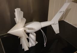 Wind turbine 3d model