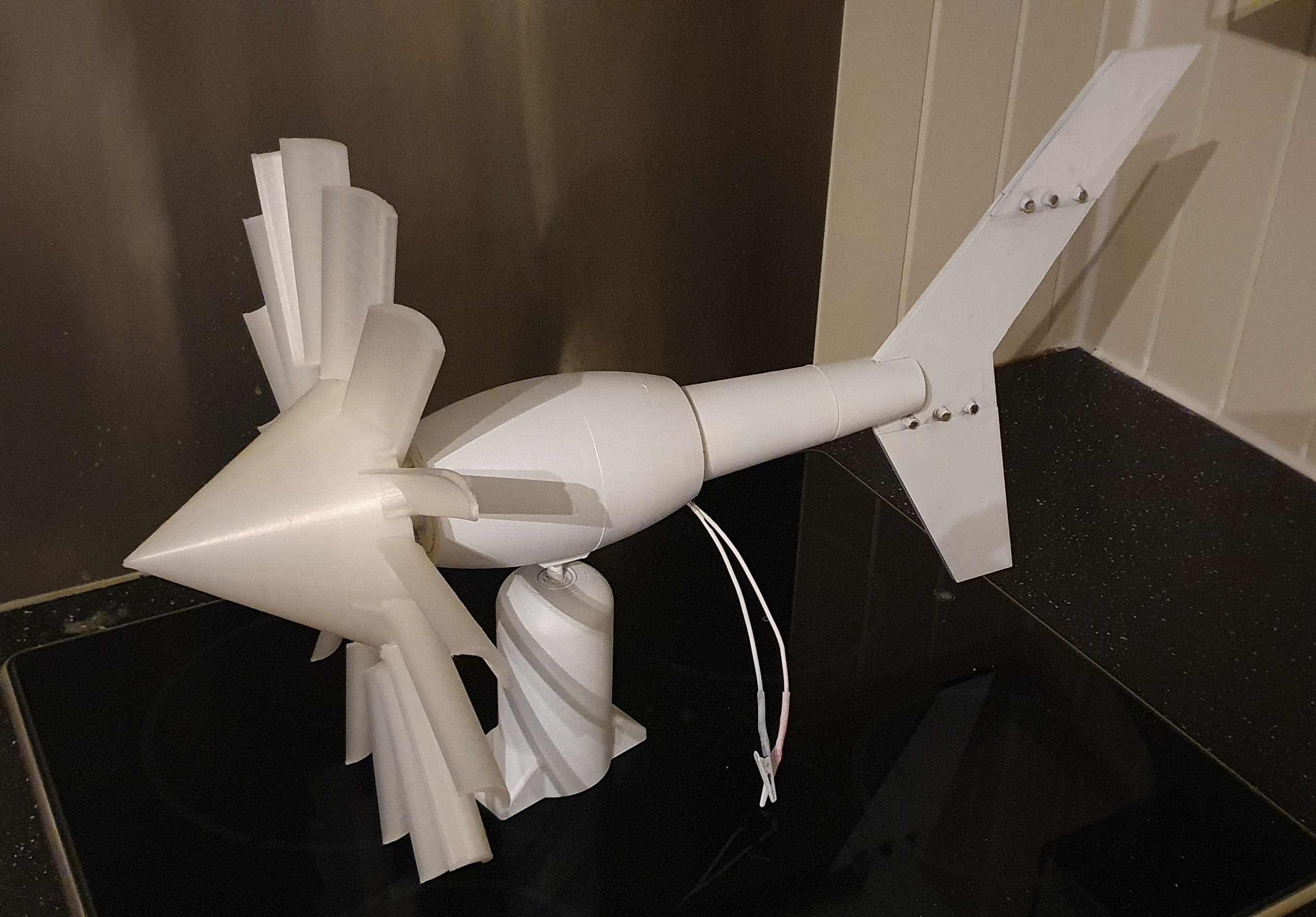 Wind turbine 3d model