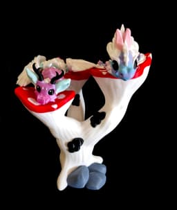 Mushroom Tree *Commercial Version* 3d model