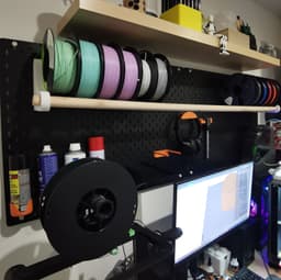 Filament Spool Holder Skadis.stl 3d model