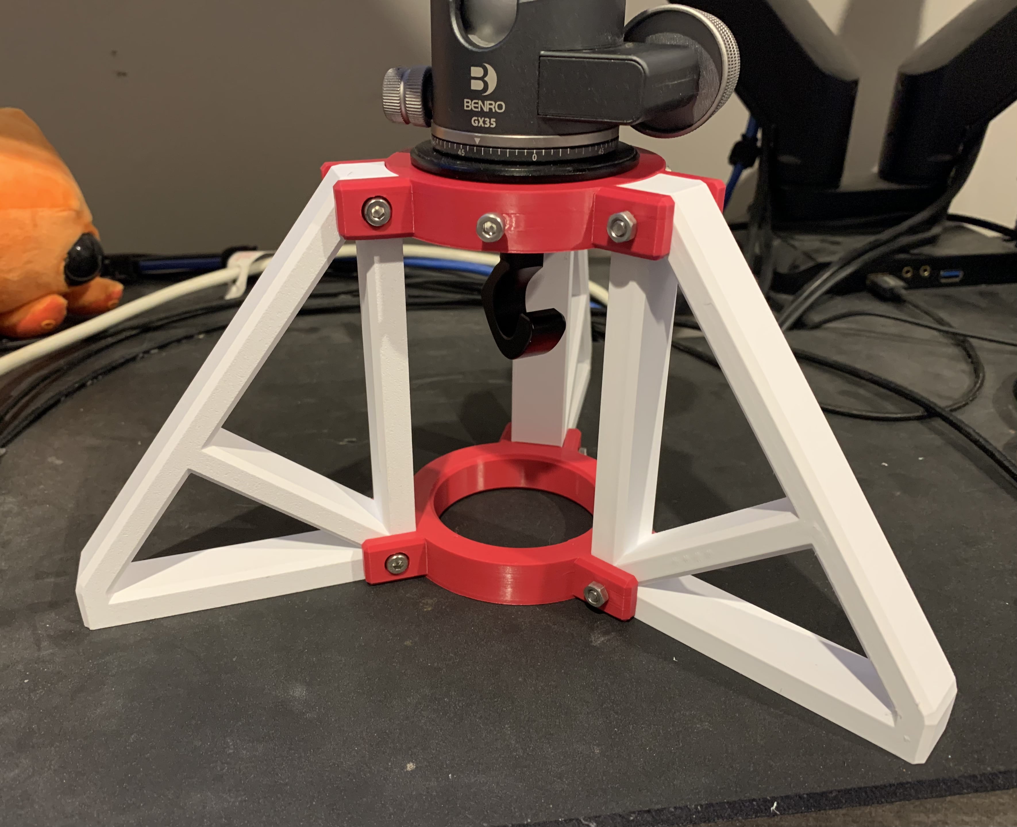 Desktop Tripod for Sirui Head 3d model