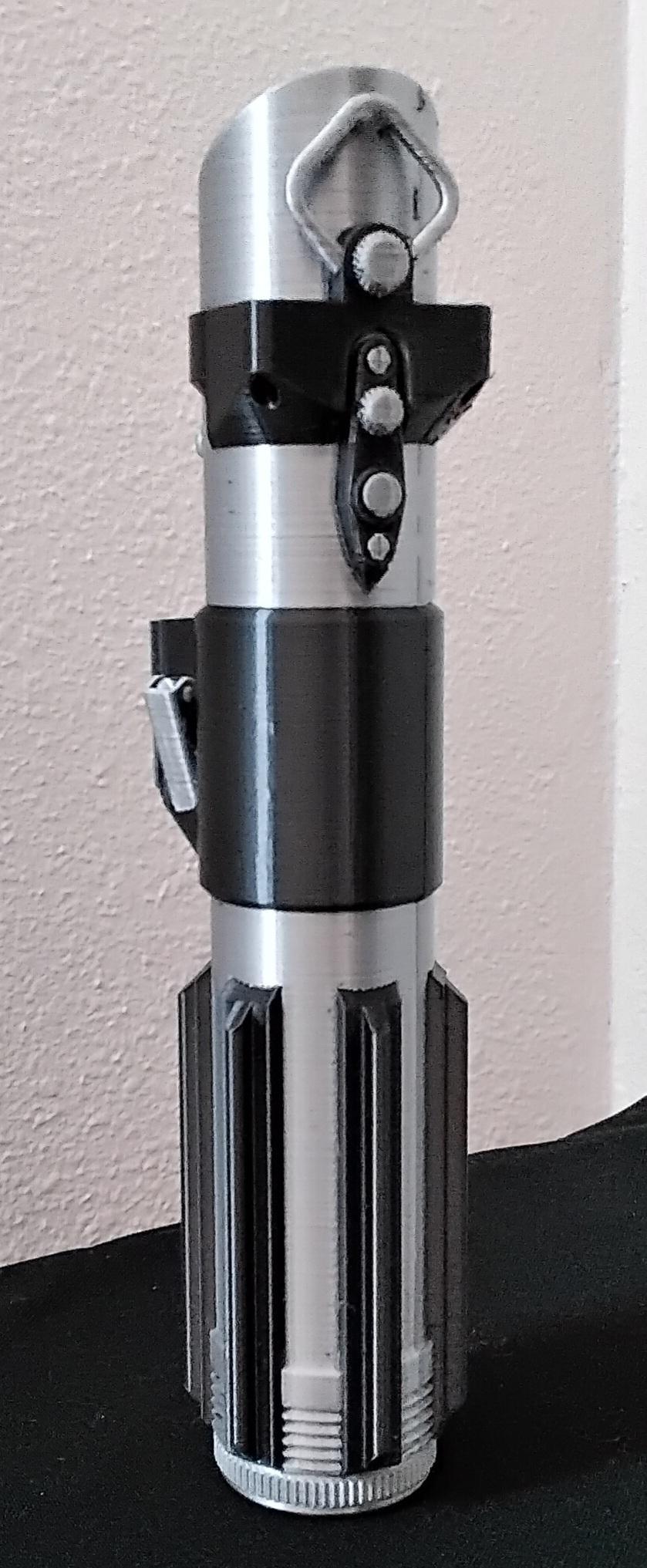 Collapsing Sith Lightsaber (dual extrusion) - printed on my raise3d pro 2 plus using the dual extrusion  - 3d model