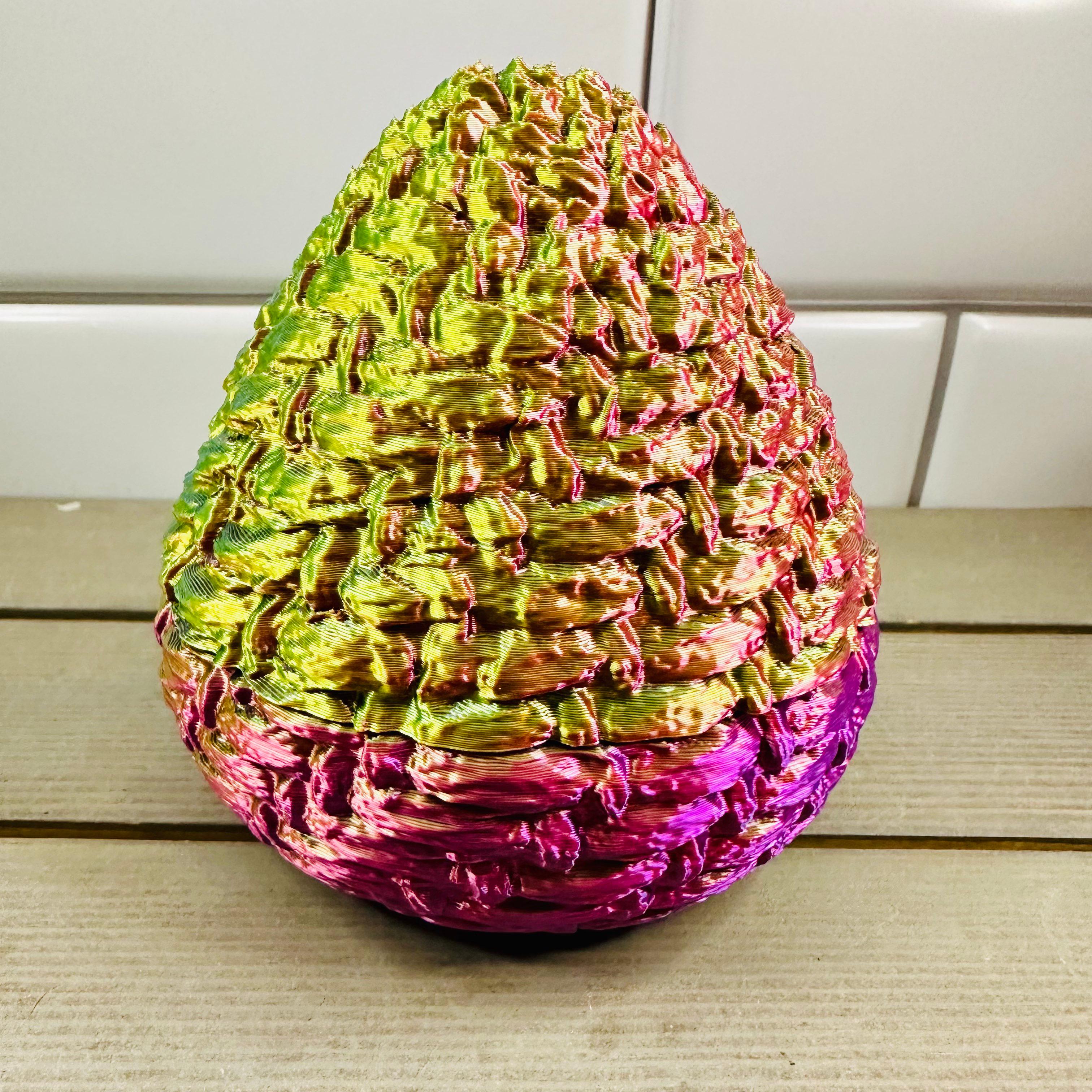 Crochet Egg 3d model