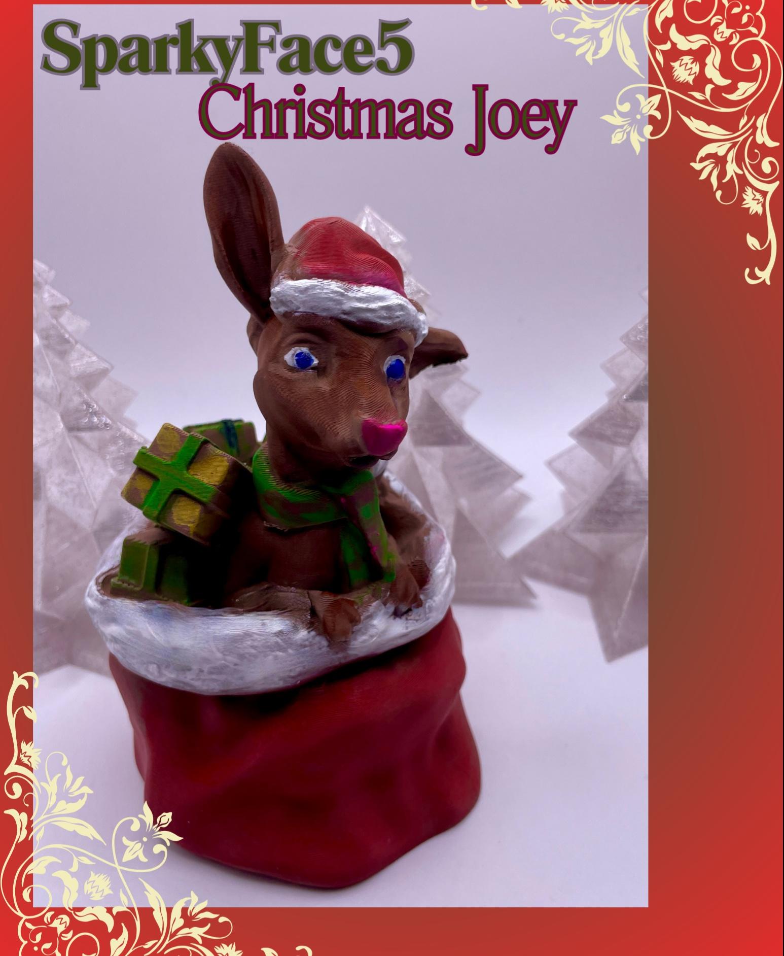 Christmas Joey 3d model