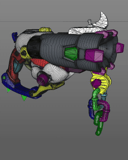 Roadhog's Scrap Gun - Overwatch 3d model