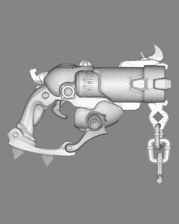 Roadhog's Scrap Gun - Overwatch 3d model