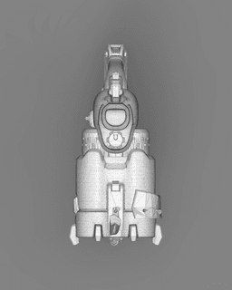 Roadhog's Scrap Gun - Overwatch 3d model
