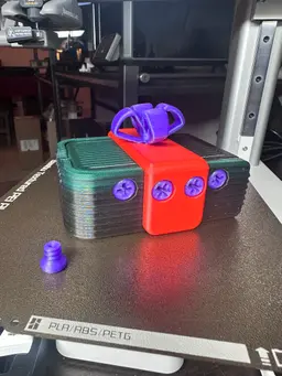 Simply Annoying - An annoying box for the people you sort of like.... 11 screws. 3d model