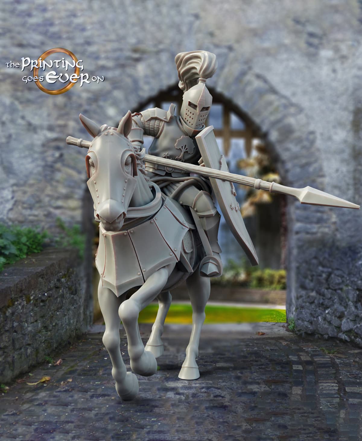 Gonthan Knight - Pose B 3d model