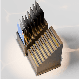 Card Tower - Home Decor 3d model