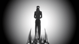 Dark Romance Gothic Stare - Eternal Lovers Miniature Statue 3d model