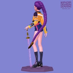 Rumi Kpop Demon Hunters 3d model