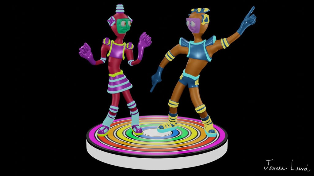 Space Disco 3d model