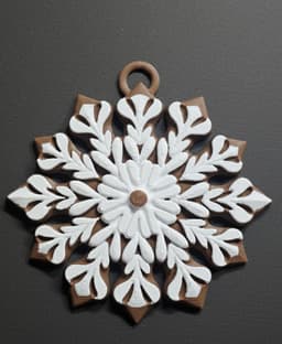 Christmas Tree Ornament 3d model