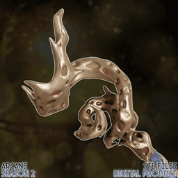 Viktor Cosplay Hex Staff Episode 3 Arcane League of Legends 3d model