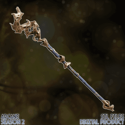 Viktor Cosplay Hex Staff Episode 3 Arcane League of Legends 3d model