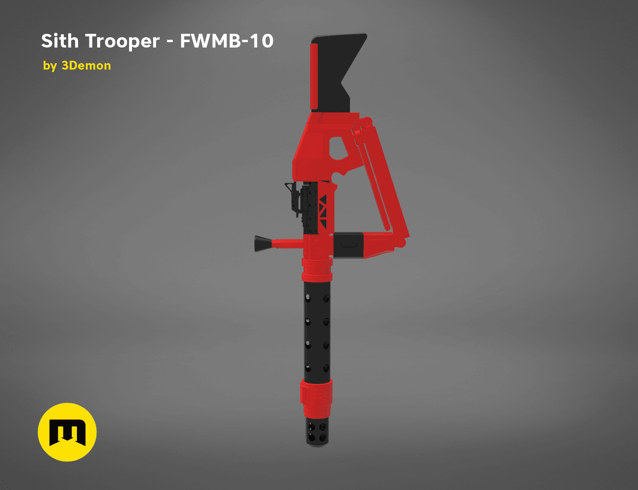 Sith Trooper - FWMB Blaster 3d model