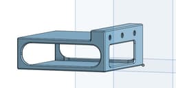 Telstra TV (Roku 4200TL) TV Hanger 3d model