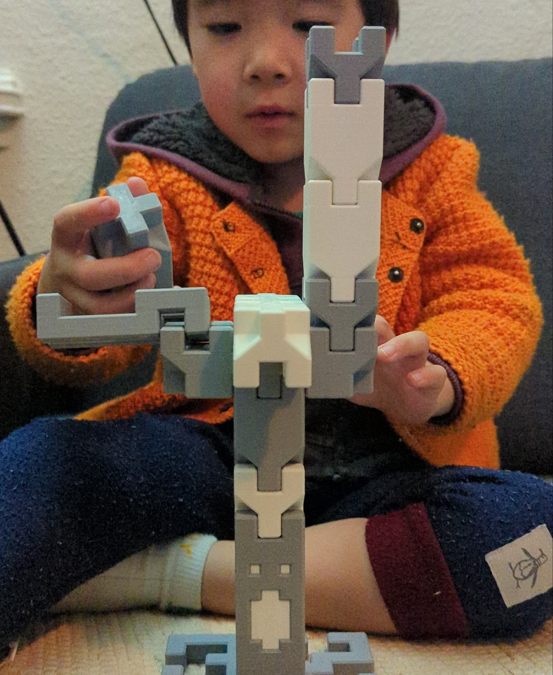 Tippi Tree Stacking Game - it was a **very cool experience** seeing him start building the tree immediately after getting the pieces. Totally unprompted, he just started STACKING :) - 3d model