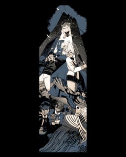Fan art set of Bookmarks - DanDaDan Anime Poster Designs 3d model