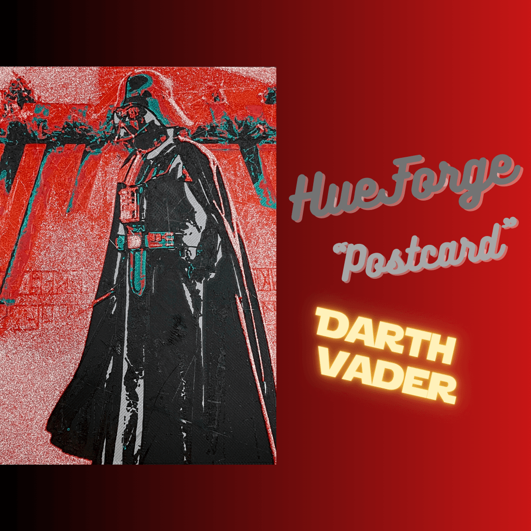 Darth Vader HueForge  3d model