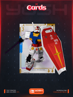 Gundam Card 3D Printer STL File 3d model