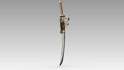 Weathered Blade 3d model