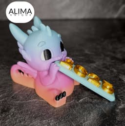 Baby Dragon eating 2025 3d model