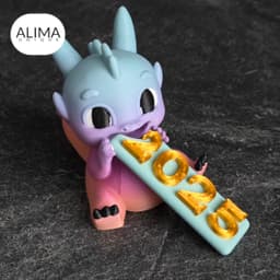 Baby Dragon eating 2025 3d model