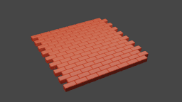 Brick Coaster 3d model