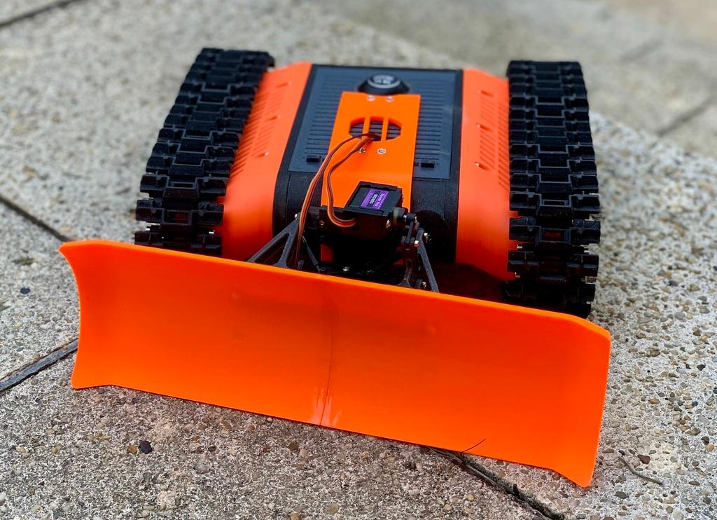 Snow Plow for FPV Rover 3d model