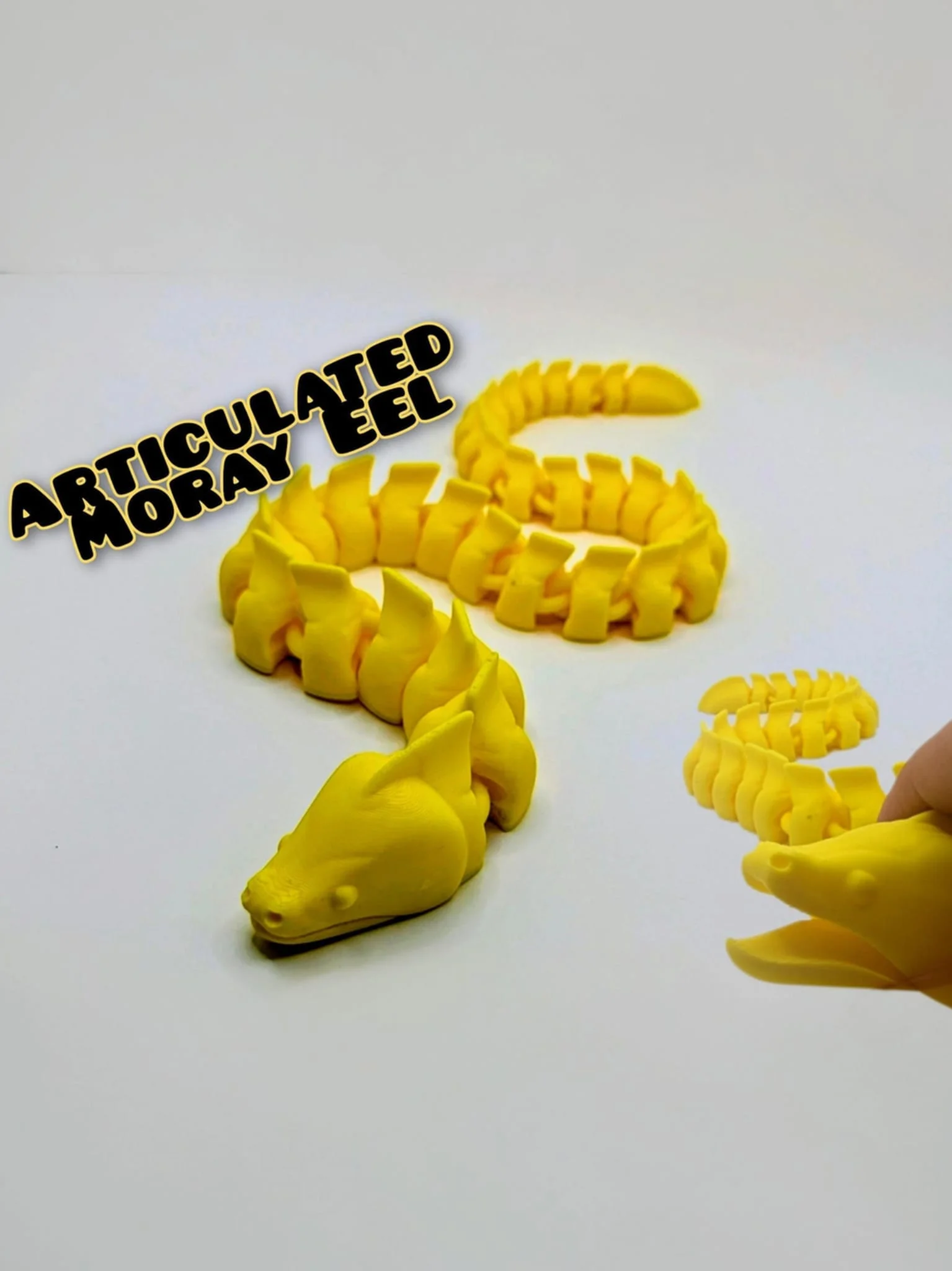 Articulated Moray Eel 3d model