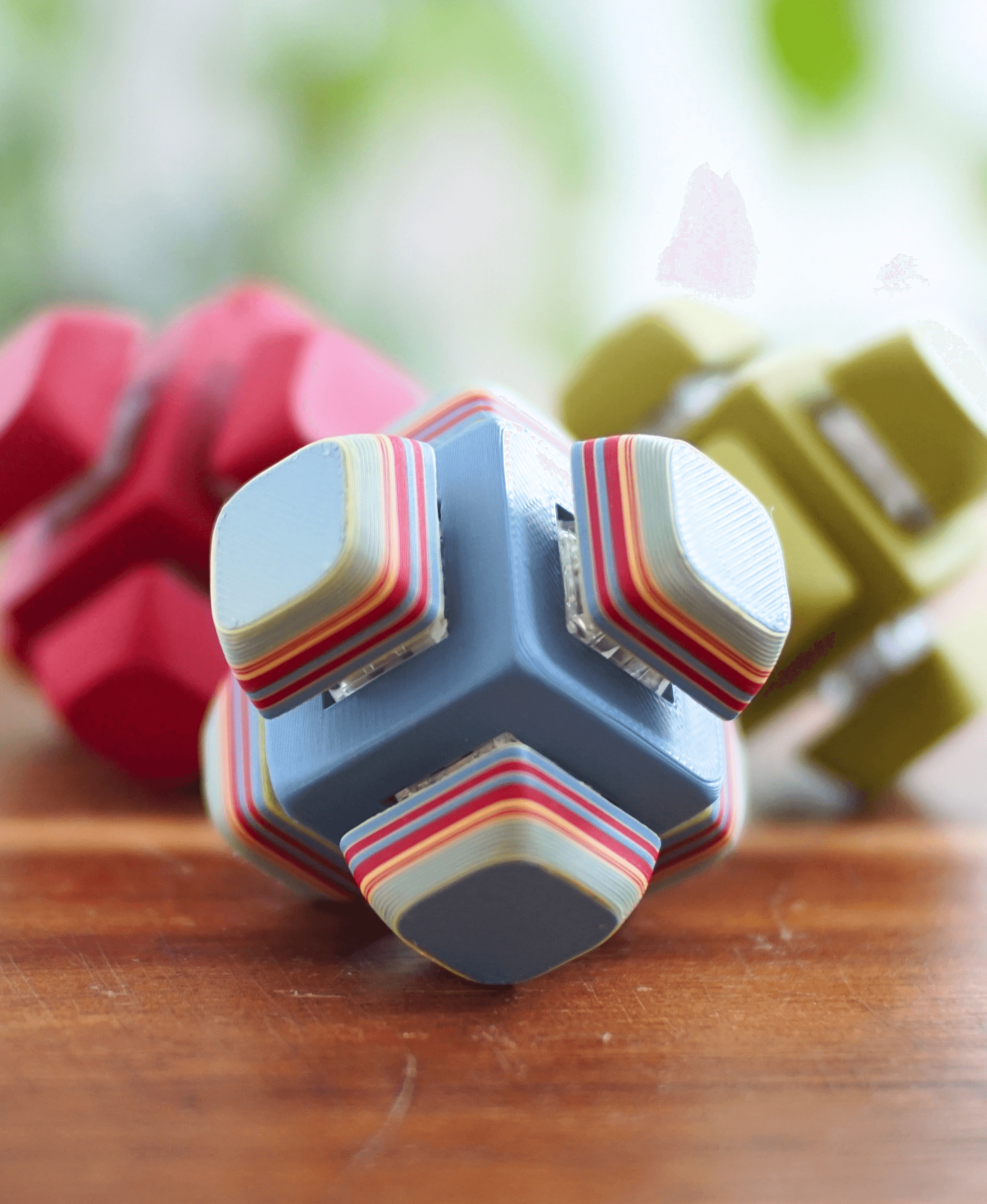 ClickCube - Clicker Flushie Cube, Ludo fidget 3d model