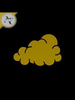 Simple Cloud Symbol - 2D Art 3d model