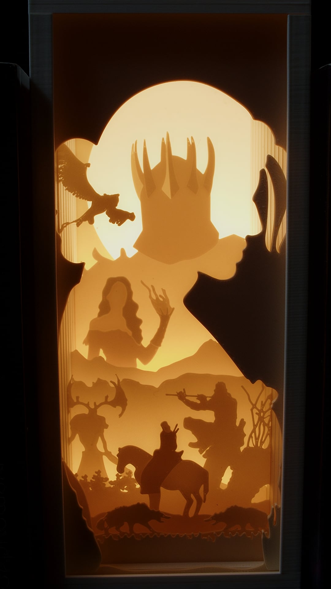 Witcher Book Nook 3d model