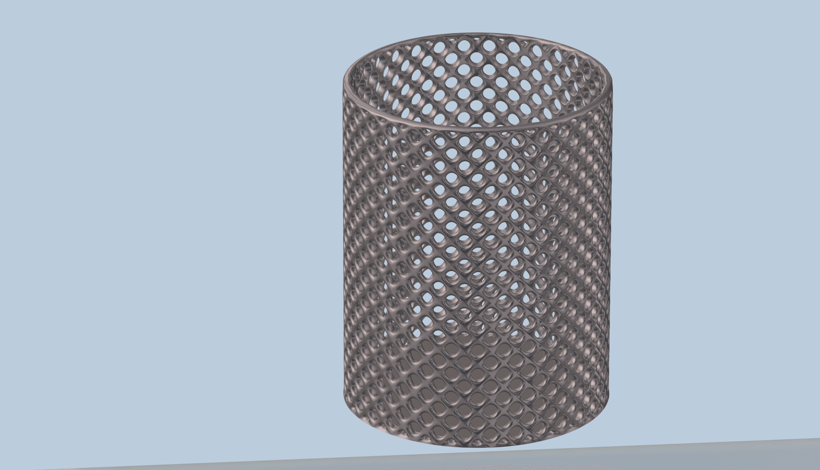 hexo pen holder 3d model