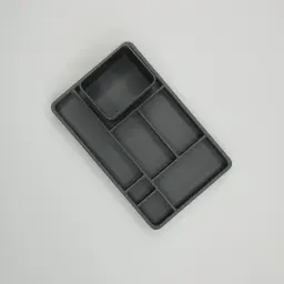 Modern Design Office Organizer Tray & Pencil Cup 3d model