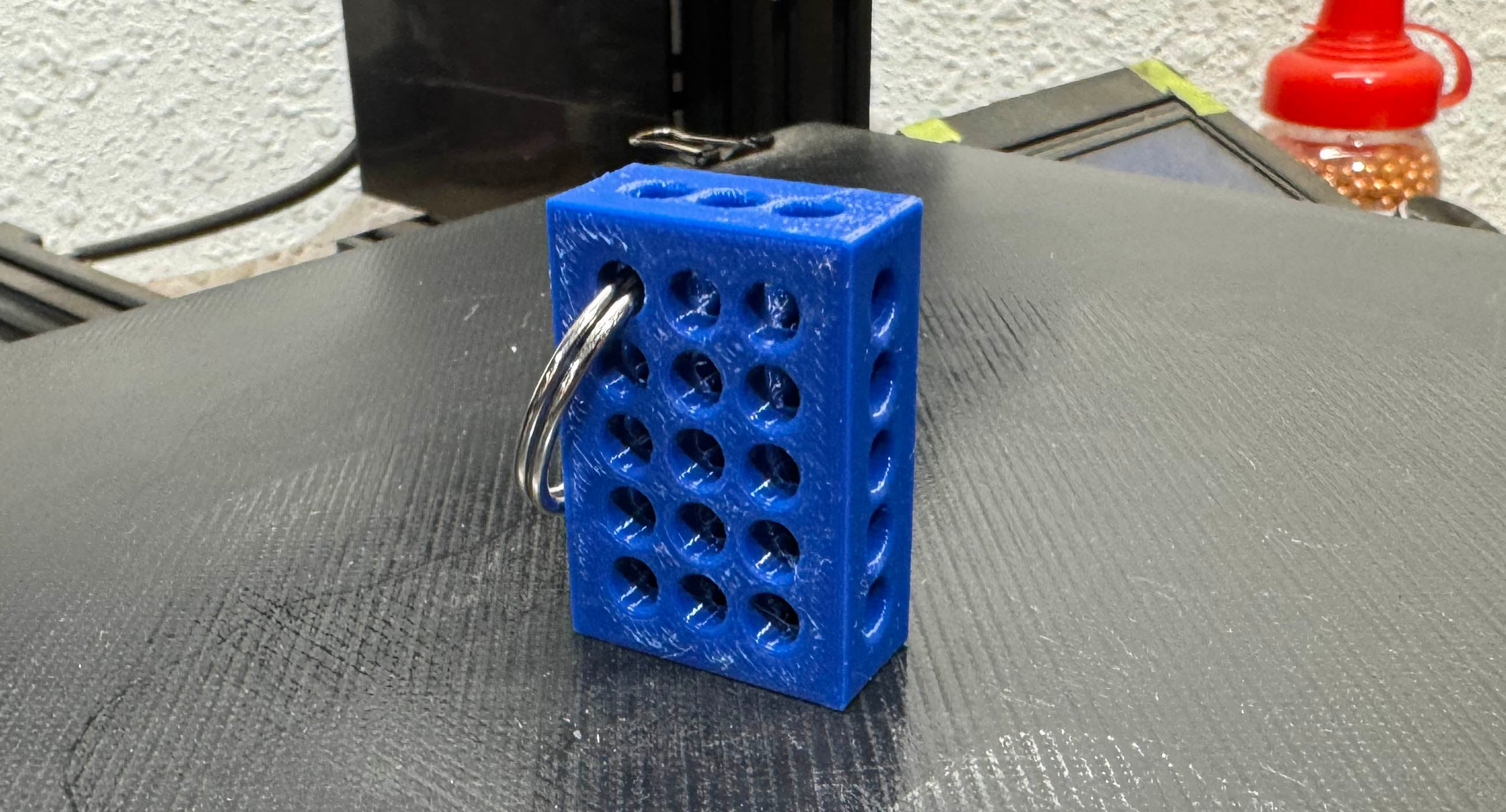 Machinist Block Keychain 3d model
