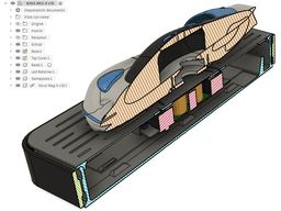 NOVA MEG-X | Magnetic Levitation Future Car 3d model