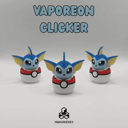 Vaporeon Clicker 3d model