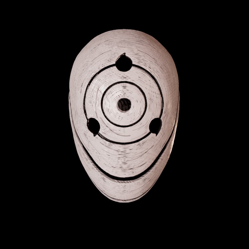 Madara Mask Remake 3d model
