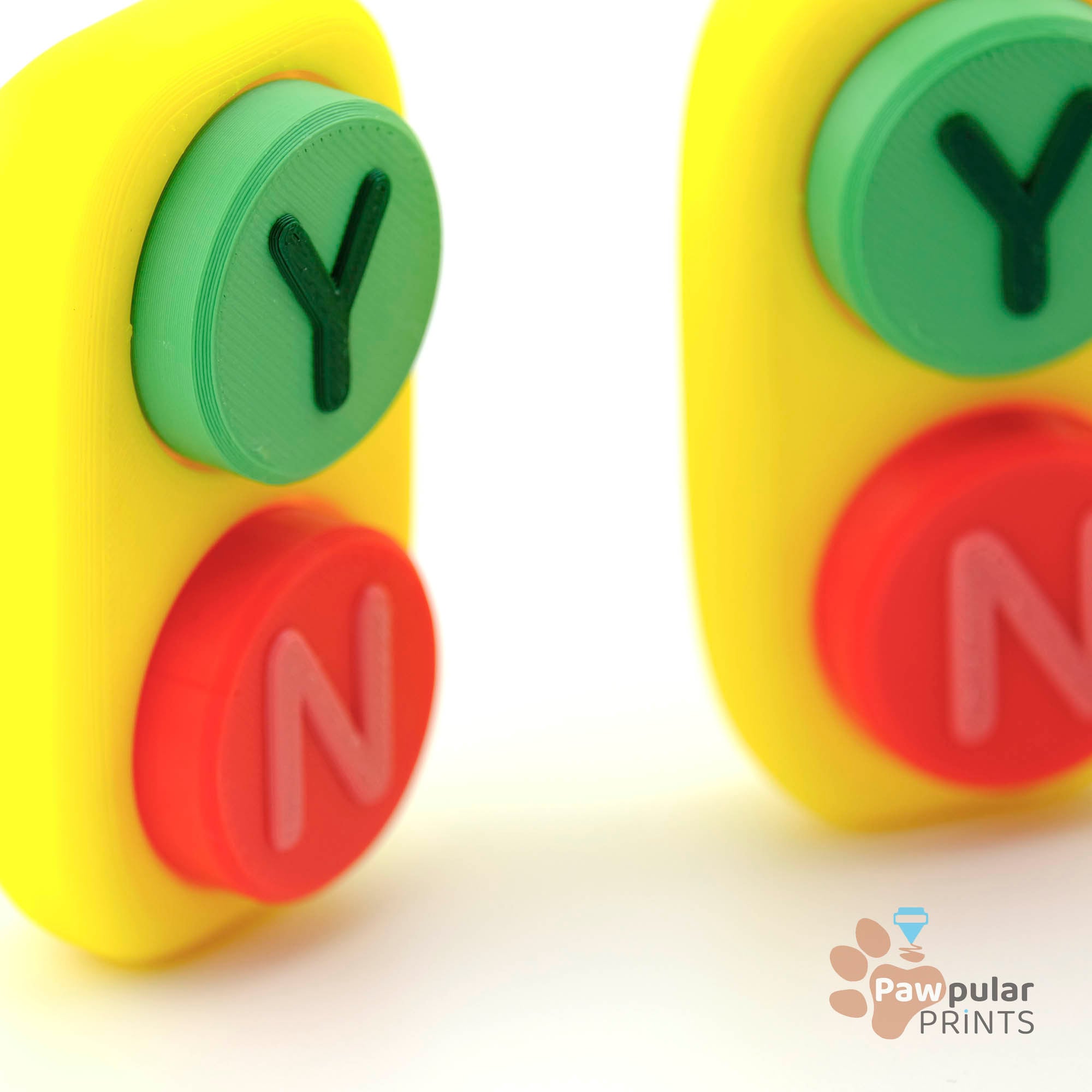 Yes-No Clicker 3d model