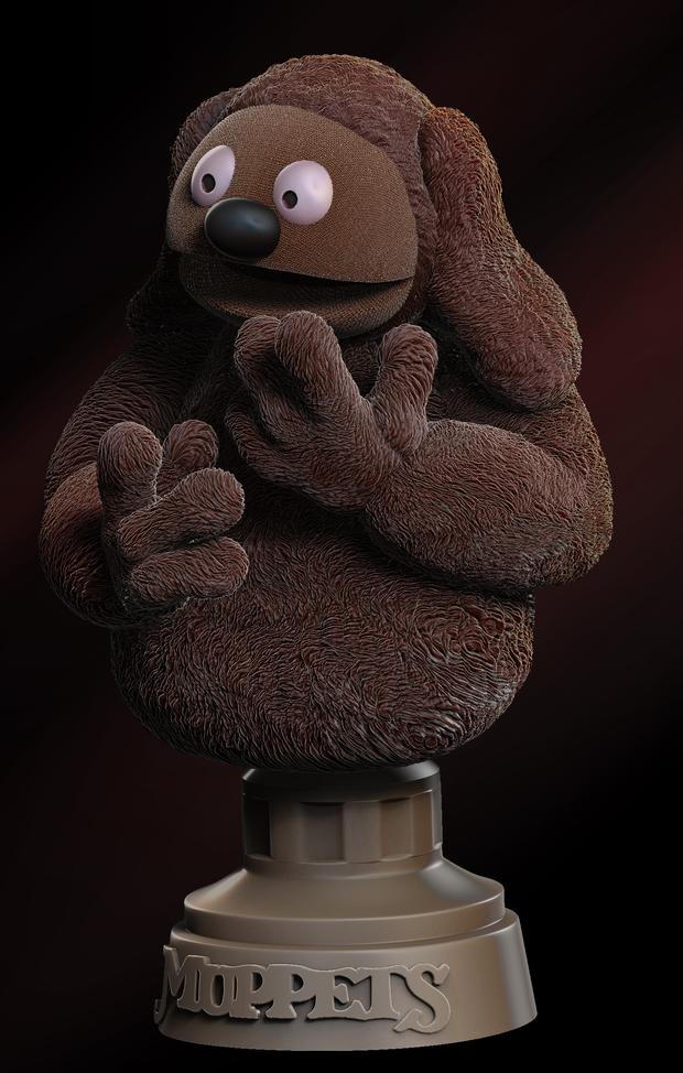 Rowlf the Dog from Muppets 3d model