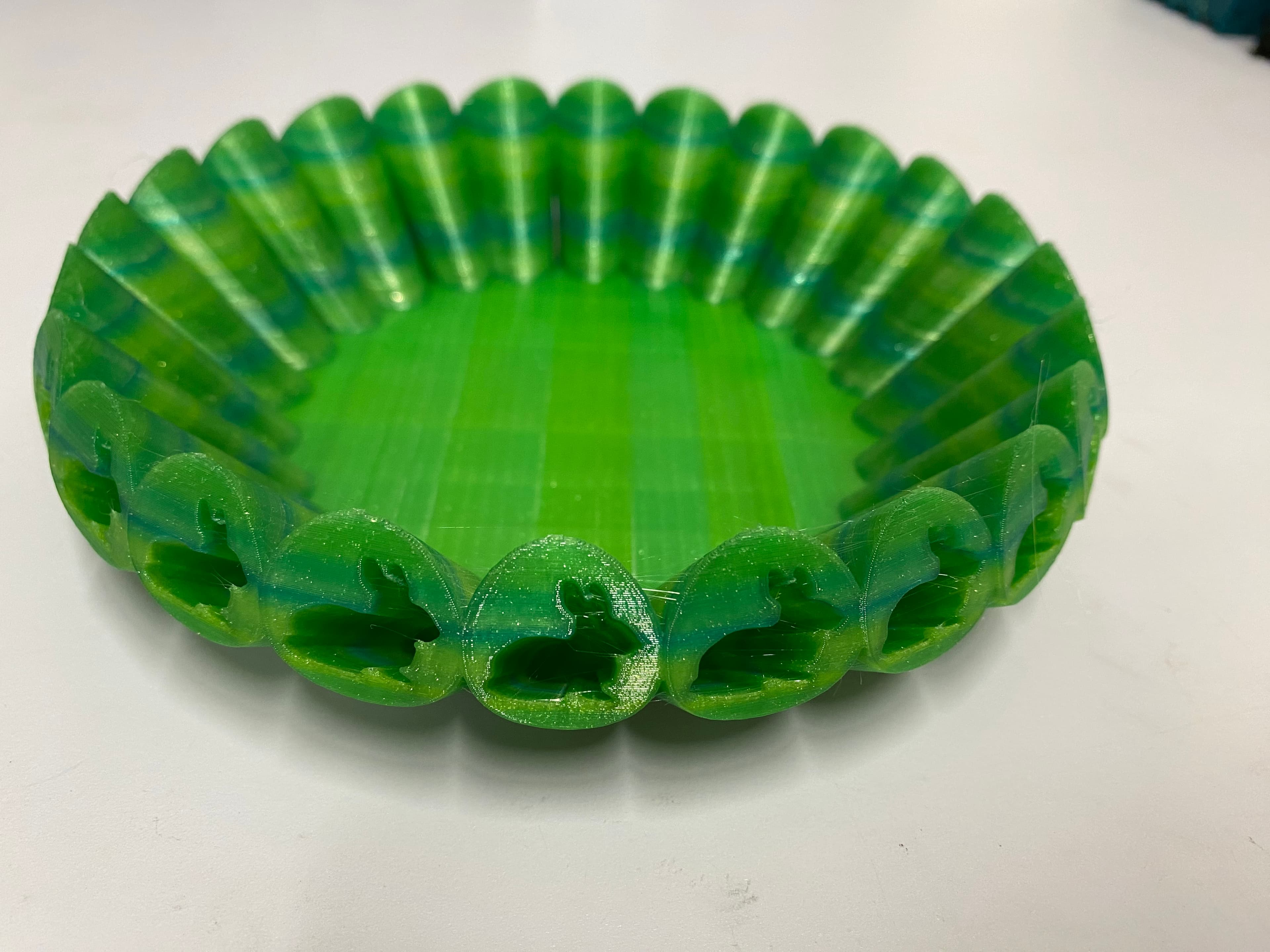 Fresh off the printer!
Used ProtoPasta Forest Fantasy Green HTPLA