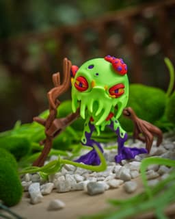 Articulated Swamp Monster 3d model